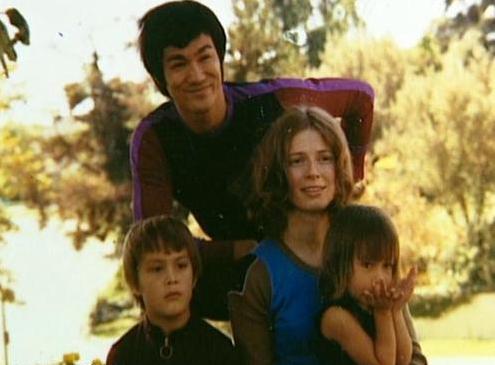 Bruce, Brandon, Linda and Shannon Lee