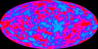 Image of the cosmic microwave background.