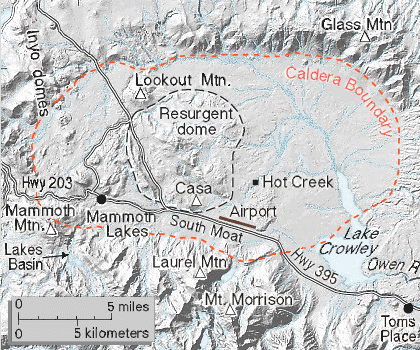 Long Valley Supervolcano