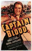 Errol Flynn in "Captain Blood"