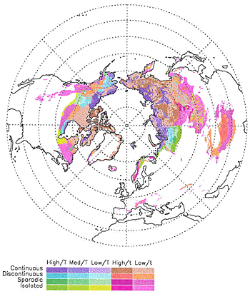 Permafrost Map