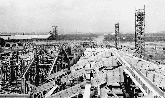 Pentagon roof construction