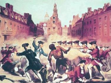  Crispus Attucks, an escaped slave, was among the five victims in the Boston Massacre