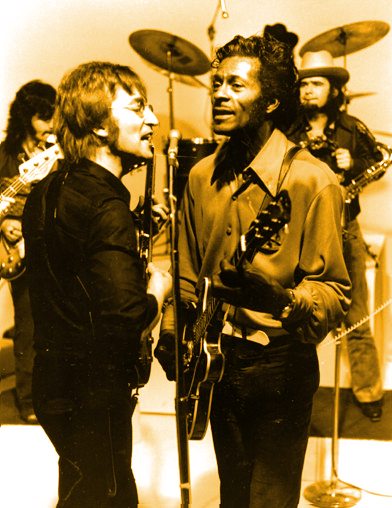 John Lennon and Chuck Berry on The Mike Douglas Show
