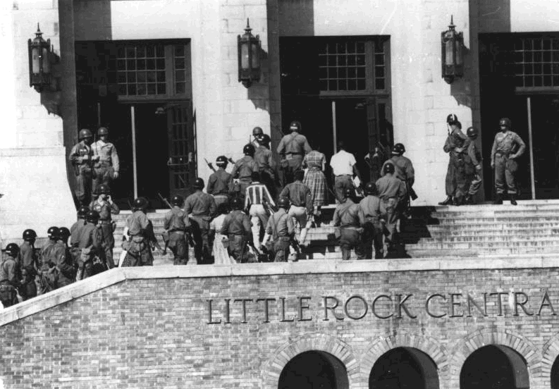 Desegregation at Little Rock: Little Rock Central High School