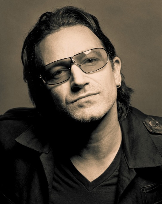 Bono was born Paul David Hewson in Ballymun, Dublin on May 10th 1960