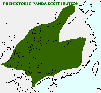 PANDA DISTRIBUTION map