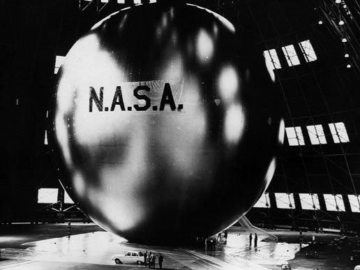 The first communication satellite, Echo