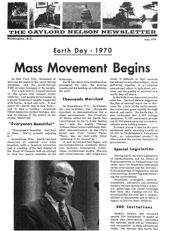 Earth Day 1970