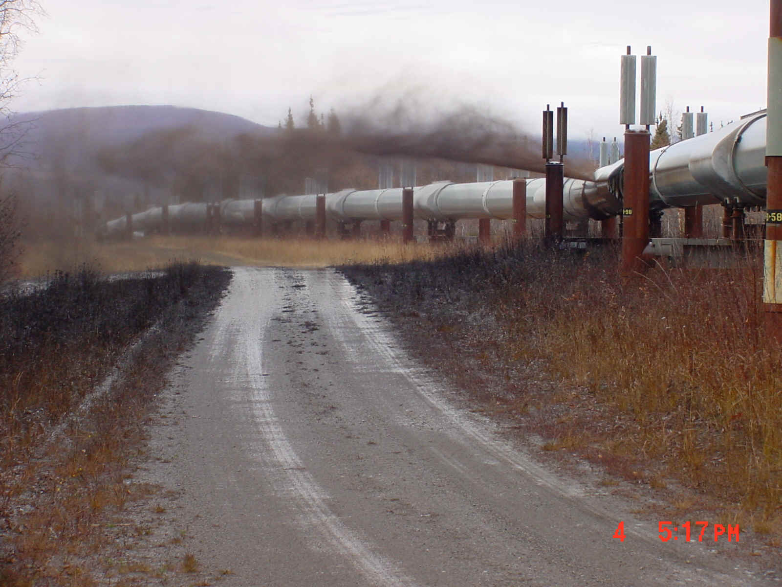 Trans-Alaska Pipeline Shot By A Drunk