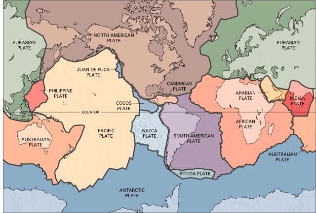 Earth's tectonic plates