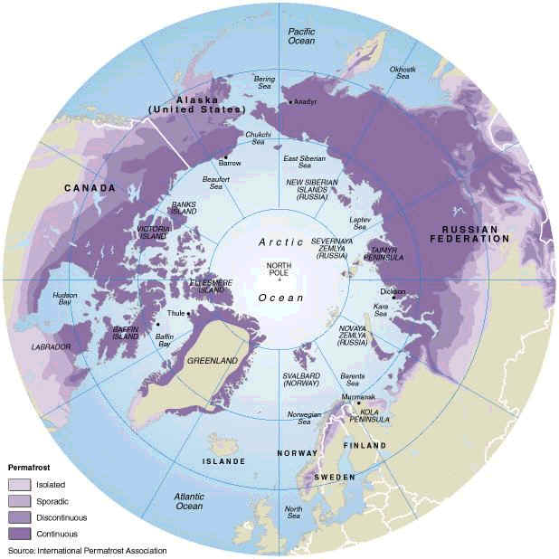 Permafrost Map