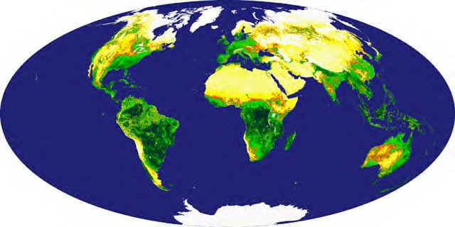 earth NASA TERRA Satellite Global Vegetation Image