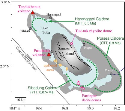 Lake Toba, Sumatra Supervolcano