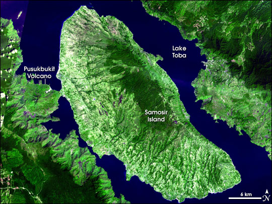 Lake Toba, Sumatra Supervolcano